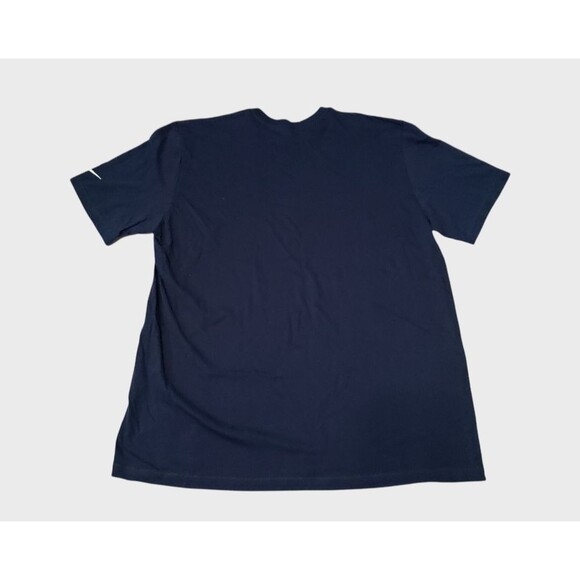 Nike NFL New England Patriots 2XL Navy Tagless Short-sleeve 100% cotton t-shirt - Picture 2 of 8